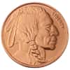 1 oz Copper Buffalo Round .999 Fine