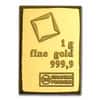 1 Gram Generic Gold Bar .999+ Fine (Secondary Market)