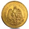 1923 Mexico 50 Pesos Gold Coin AU/BU