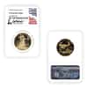 1995-W 1.85 oz Proof Gold Eagle 4-Coin Set NGC PF 70 (Everhart Sign)