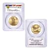 1997 W 1.85 oz Proof Gold American Eagle 4 Coin Set PCGS PF 70 (Michael Reagan Sign)