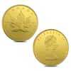 1989 1.85 oz Proof Canadian Gold Maple Leaf 10th Ann. 4-Coin Set