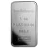 1 oz Generic Platinum Bar .999+ Fine (Secondary Market)