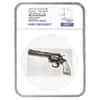 2023 Chad 2 oz Silver Revolver Gun Coin Serial #2 NGC MS 70 ER Shaped High Relief