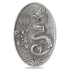 2024 5 oz Silver Dragon Egg 3D Shaped Coin Djibouti .999 Fine (w/Box & COA)