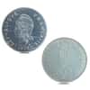 1974-1979 French Colonial Piedfort New Hebrides Silver 7-Coin Set (w/Box & COA)