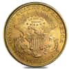 $20 Gold Double Eagle Liberty Head - Almost Uncirculated AU (Random Year)