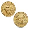 Roll of 50 - 1/10 oz Gold American Eagle $5 Coin BU (Random Year)