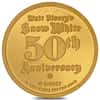1/4 oz Proof Gold Snow White Disney Round (w/Box & COA)