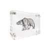 2021 Chad 1 oz Silver Bear Shaped Antiqued High Relief Coin (w/Box)