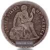 1837-1891 Seated Liberty Dime 10C Silver Coin Circulated (Random Year)