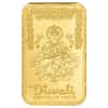 1 Gram PAMP Suisse Diwali Lakshmi Gold Bar .9999 Fine (in Assay from Multigram+25)