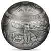 2023 1 Kilo Silver Big Five - Leopard Spherical Coin Djibouti