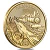 2023 Canada 1 oz Gold Passage for Gold Coin - Klondike Gold Rush BU