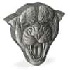 2023 Niue 2 oz Fierce Nature Leopard Shaped Silver Coin