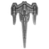 2023 Niue 3 oz Star Wars The Mandalorian's N-1 Starfighter Silver Coin