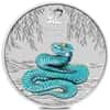 2025 1/2 oz Colorized Silver Lunar Snake BU Perth Mint