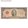 1928 $2 Bill Legal Tender Currency Note Red Seal Avg Circ