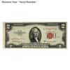 $2 Bill Legal Tender Currency Note Red Seal Cull (Random Year)