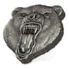 2023 Niue 2 oz Fierce Nature Grizzly Bear Shaped Silver Coin