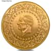 50 Kurush Turkey Ataturk Gold Coin AU / BU AGW 0.1064 oz (Random Year)