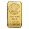 Sunshine Mint 1 Gram Gold Bar .9999 Fine (in Assay)
