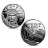 1997 Proof Gold/Platinum/Silver Impressions of Liberty 3-Coin Set (w/Box)