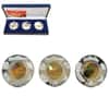 Cambodia Wonders of the World Gold/Silver Proof 3-Coin Set