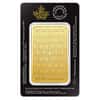 100 Gram Royal Canadian Mint RCM Wafer Gold Bar .9999 Fine (in Assay)