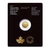2022 1/10 oz Canadian Treasured Gold Maple Leaf $5 Coin BU - Congratulations