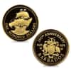 1975 Barbados The English Ship 350th Anniversary Gold Coin BU/Proof