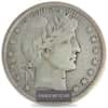 Barber Half Dollar 90% Silver Fine (Random Year)