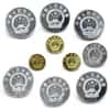 Animals of China Gold/Silver 10-Coin Set w/ 1986 Panda (w/Box)