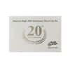 2006 W/P 1 oz Silver American Eagle 3-Coin Set - 20th Anniversary (w/Box & COA)
