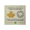 2021 1 oz Canadian Piedfort Gold Maple Leaf Celebration Coin .9999 Fine (w/Box & COA)