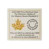 2022 Canada 1 oz Platinum Jubilee of Queen Elizabeth II Platinum Coin .9995 Fine (w/Box & COA)