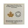 2022 Canada 5 oz Proof Silver The Bigger Picture - The Caribou 25C Coin .9999 Fine (w/Box & COA)