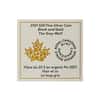 2021 Canada 1 oz Silver The Grey Wolf - Black and Gold Coin Series .9999 Fine (w/Box & COA)
