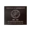 2021 3 oz Silver American Eagle Type 2 Coin & Bar Set - 35th Anniversary (w/Box & COA)