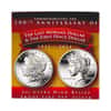2021 BVI 2 oz Silver 100th Ann. Last Morgan & First Peace Dollar Coin
