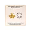 2022 Canada 1 oz Platinum Jubilee of Queen Elizabeth II Platinum Coin .9995 Fine (w/Box & COA)