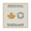 2022 Canada 1 oz Proof Gold Celebrating Oscar Peterson Coin