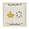 2022 Canada 3 oz Silver Magic of The Season Santa Coin .9999 Fine (w/Box & COA)