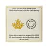 2022 Canada 5 oz Proof Silver Last Penny 10th Ann Coin .9999 Fine (w/Box & COA)