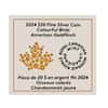 2024 Canada 1 oz Silver Colorful Birds - American Goldfinch Coin