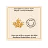 2024 Canada 5 oz Maple Leaves in Motion Silver Coin .9999 Fine