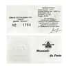 1986 Platinum 100 Francs APW .643 Statue of Liberty Proof Coin (W/Box&COA)