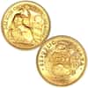 1965 -1967 Peru 2.5 oz .900 Fine Gold 5-coin Soles Set W/Box
