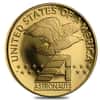 1988 America in Space U.S. Mint 1/4 oz Gold Medal