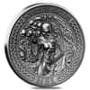 2015 2 oz Cook Islands Silver Norse Gods Hel Ultra High Relief NGC MS 70 Antiqued w/COA